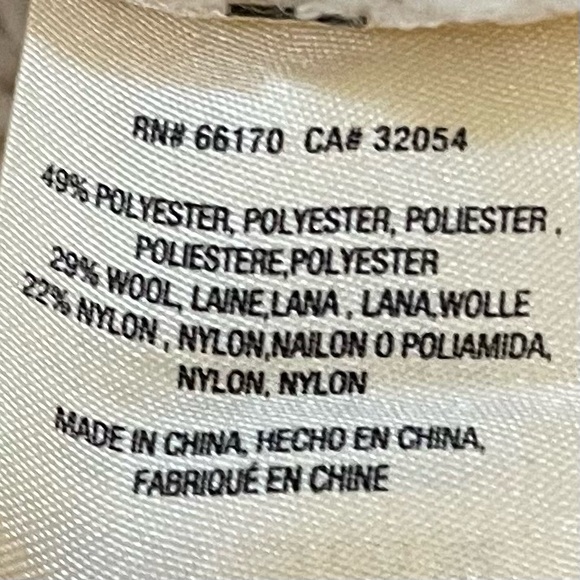 Anthropology sleeping on snow cream plush wool blend cable knit sweater sz small - Picture 11 of 12